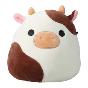 🐄 Squishmallow- Ronnie the Cow Brown & White 7.5 Inch